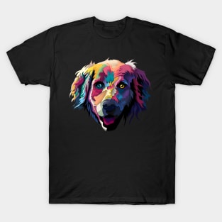 Dog Face Illustration T-Shirt